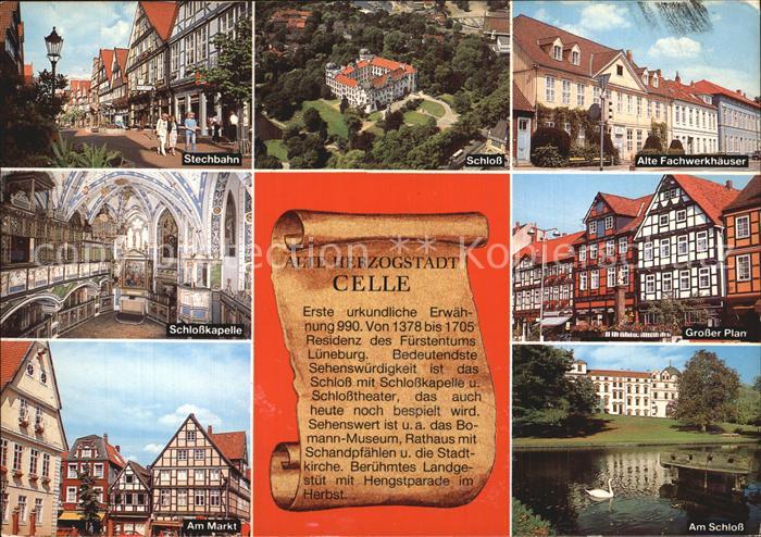 Celle Niedersachsen Schlosskapelle Stechbahn markt