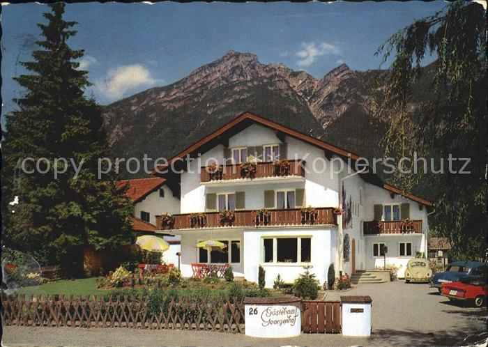GARMISCH-PARTENKIRCHEN Bayern Gaestehaus Georgenhof