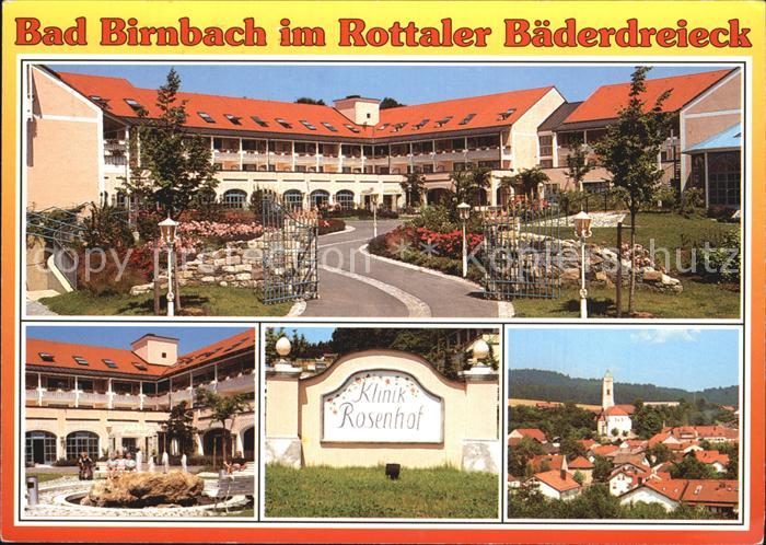 Bad Birnbach Rottal Klinik Rosenhof Baederdreieck