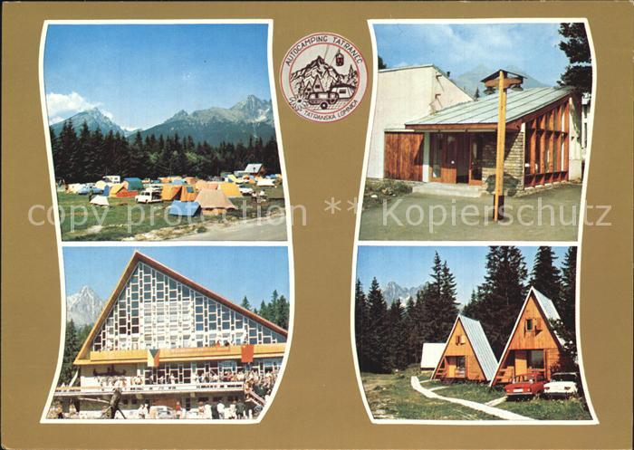 Vysoke Tatry Hohw Tatra High Tatras Autocamping Tatranec Tatranska Lomnica