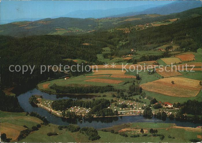 Pirka Steinkirchen Fliegeraufnahme Camping Hoellensteinsee