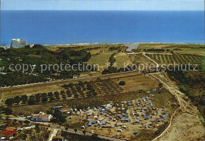 Sitges Fliegeraufnahme Campo Golf-Hotel Terramar