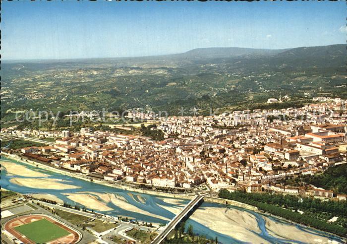 Coimbra Fliegeraufnahme mit Bruecke