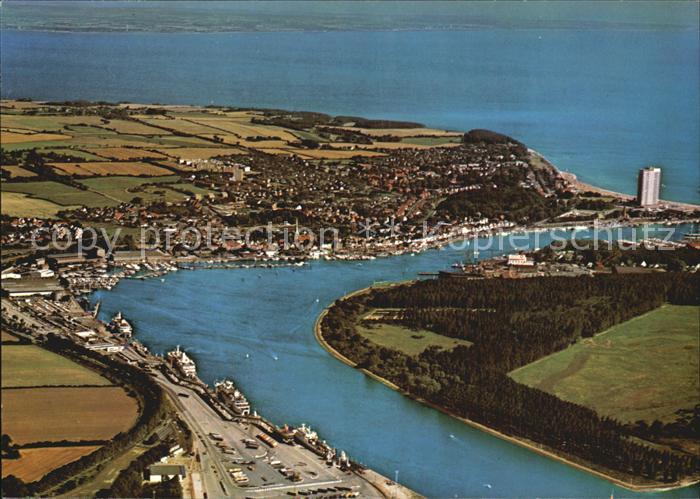 Travemuende Ostseebad Fliegeraufnahme