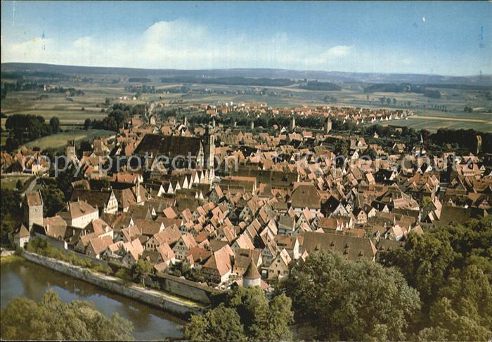 Dinkelsbuehl Fliegeraufnahme