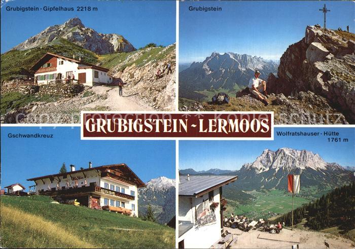 Lermoos Tirol Grubigstein Gipfelhaus Gschwandkreuz Wolfratshauser Huette