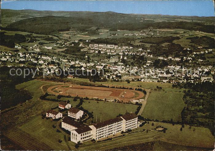 Daun Eifel Fliegeraufnahme Knappschaft-Sanatorium