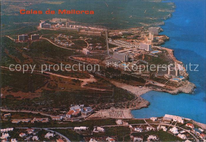 Calas de Mallorca Fliegeraufnahme