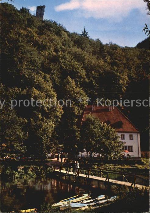 Muggendorf Fraenkische Schweiz Gasthaus Pension Stempfermuehle