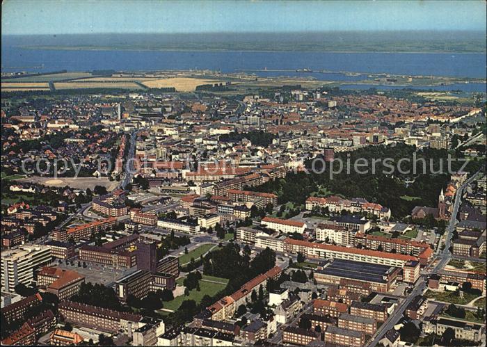 Wilhelmshaven  CITY Fliegeraufnahme