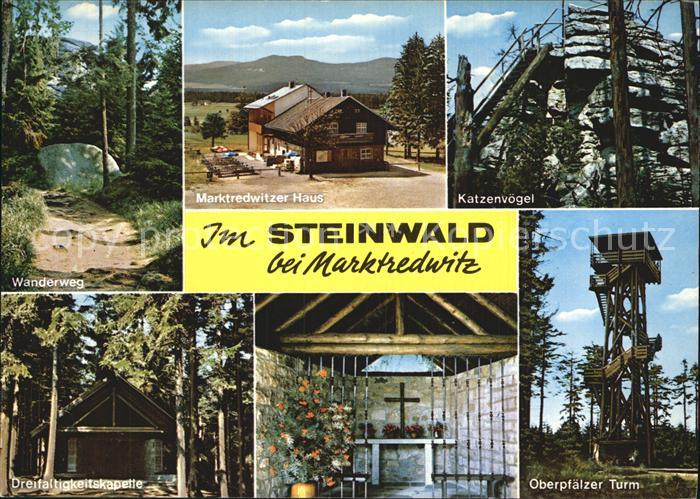 Marktredwitz im Steinenwald Katzenvoegel Aussichtsturm