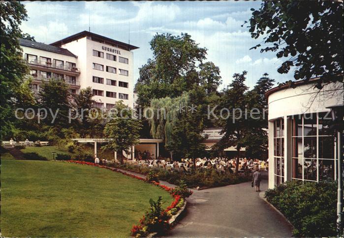 Bad Schwalbach Kurpark mit Kurhotel