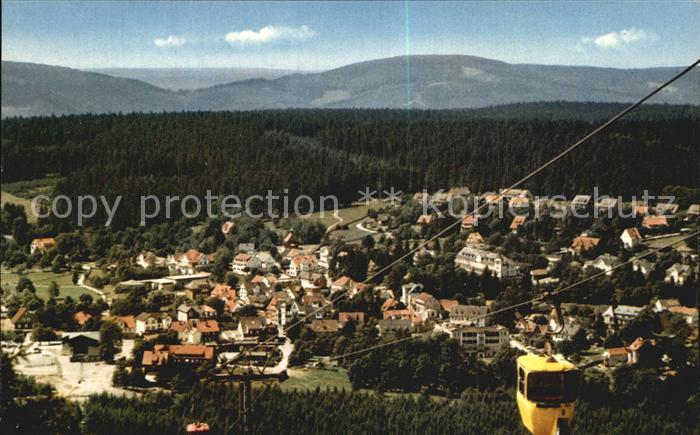 Hahnenklee-Bockswiese Harz Seilbahn Berggasthaus Bocksberg