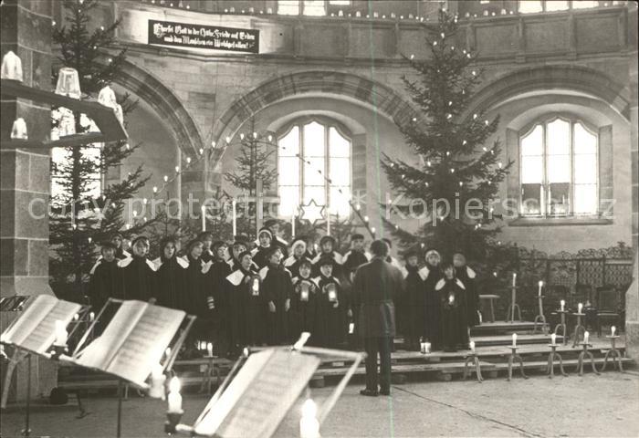 Schneeberg Erzgebirge Chor in Kirche