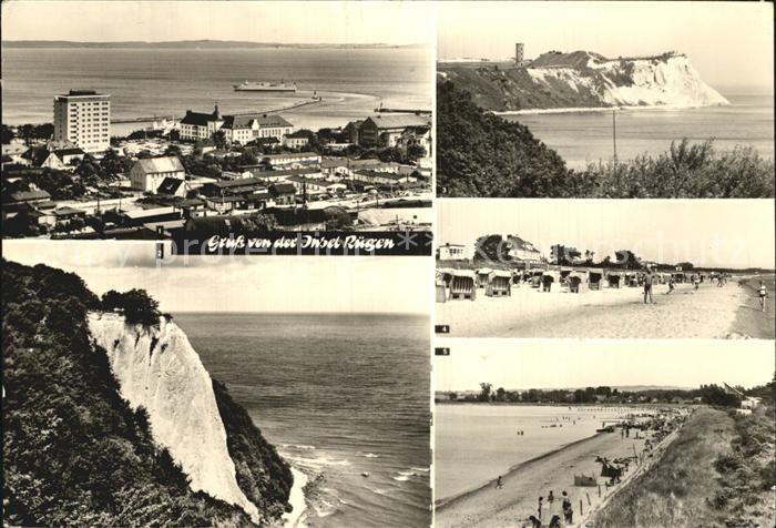 Sassnitz Ostseebad Ruegen Stubbenkammer Koenigsstuhl Kap-Arkona Glowe