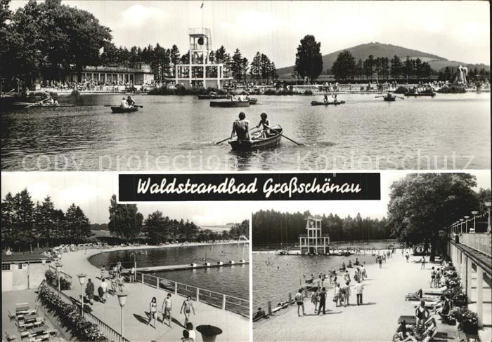 Grossschoenau Sachsen Waldstrandbad