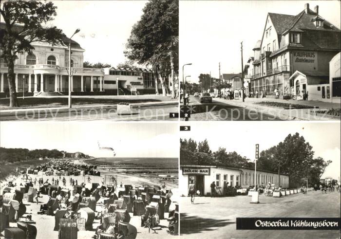 Kuehlungsborn Ostseebad Strand Ortspartien