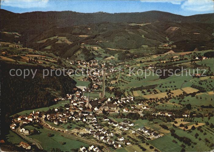 Oberharmersbach Fliegeraufnahme