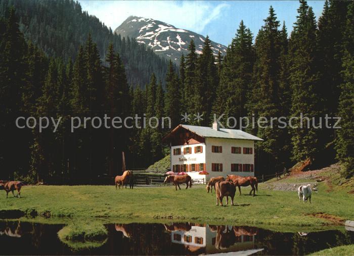 Ferwall Rasthaus Verwall Wagnerhuette