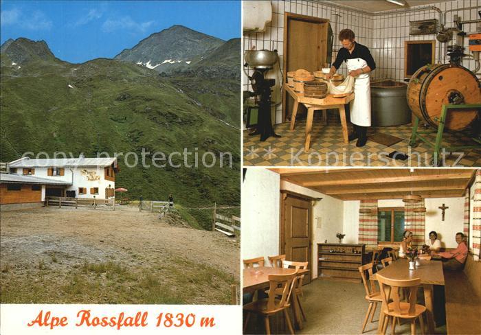 St Anton Arlberg Alpe Rossfall