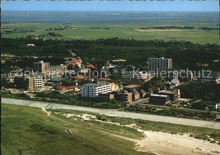 St Peter-Ording Fliegeraufnahme Zentrum
