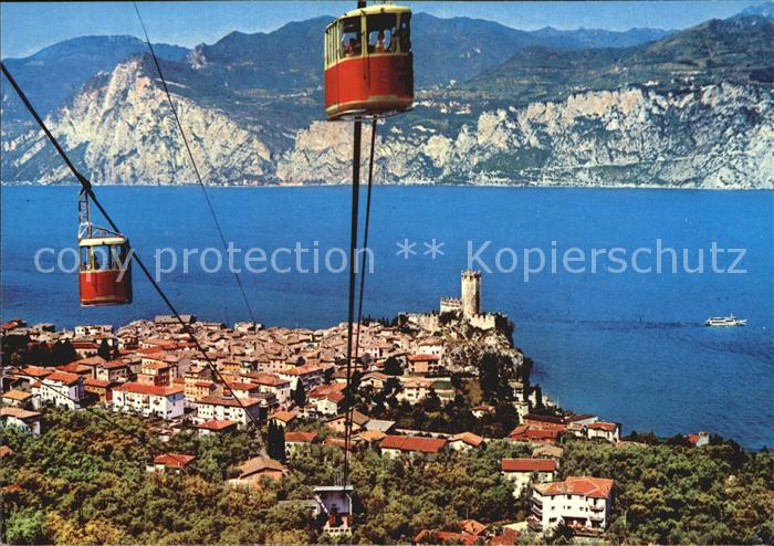 Malcesine Lago di Garda Logo di Garda Seilbahn