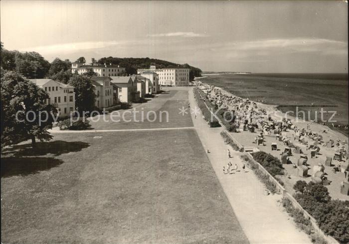Heiligendamm Ostseebad Fliegeraufnahme Strandpromenade
