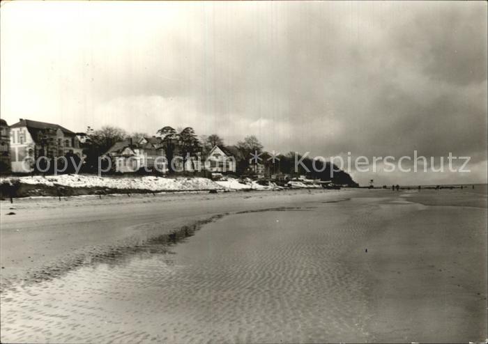Bansin Ostseebad Herbst am Strand