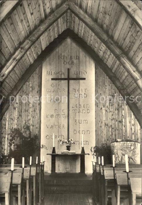 Ahrenshoop Ostseebad Kircheninneres