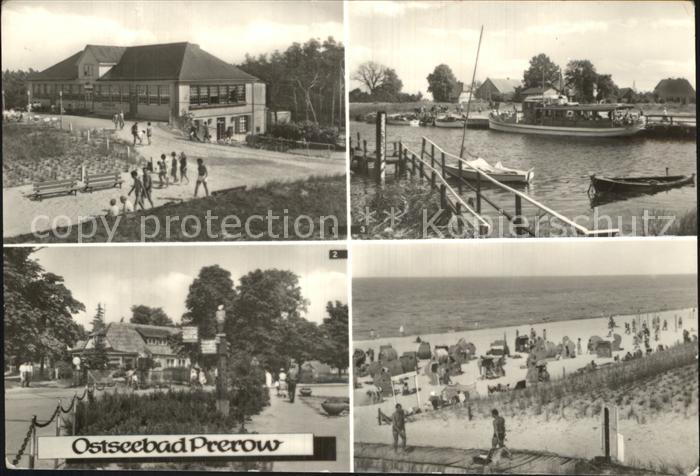 Prerow Ostseebad Gaststaette Duenenhaus Cafe Strandeck Hafen