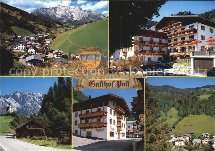 Dienten Hochkoenig Hotel Gasthof Post Teilansicht