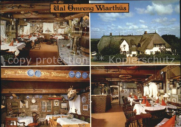 Norddorf Amrum Ual oemreng Wiartshues