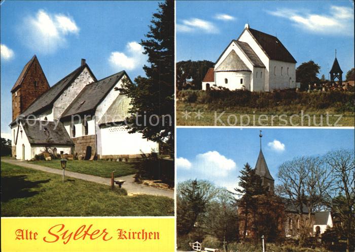 SYLT Insel Schleswig-Holstein Sankt Severin Kirche Keitum Sankt Martin Kirche M