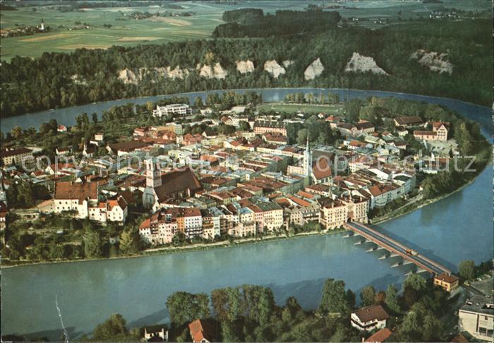 Wasserburg Inn Fliegeraufnahme