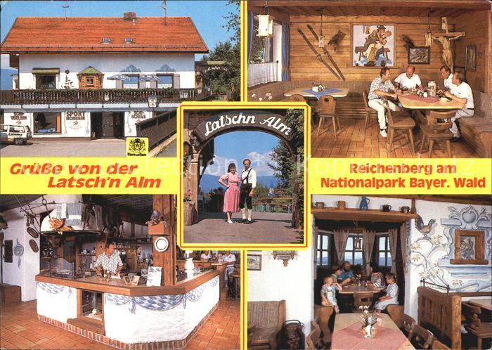 Reichenberg Unterfranken Latsch'n Alm Aussen- und Innenansicht Bar Gaststube