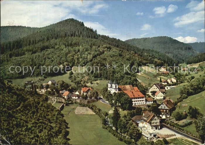 Bad Rippoldsau Schwarzwald Fliegeraufnahme Kloesterle