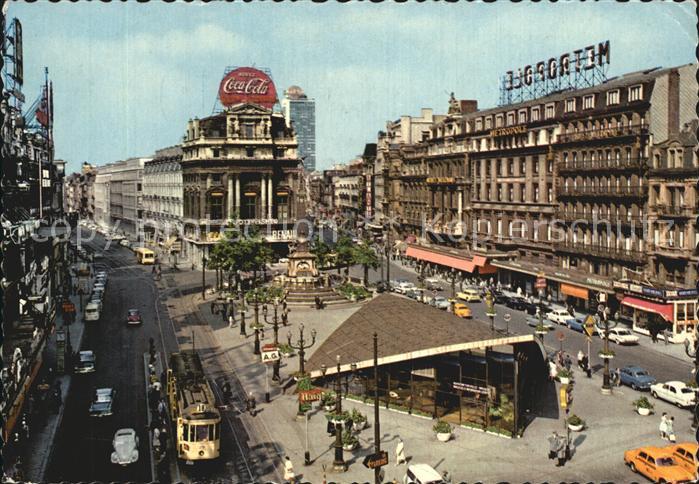 Bruessel Bruxelles Brauckére Platz