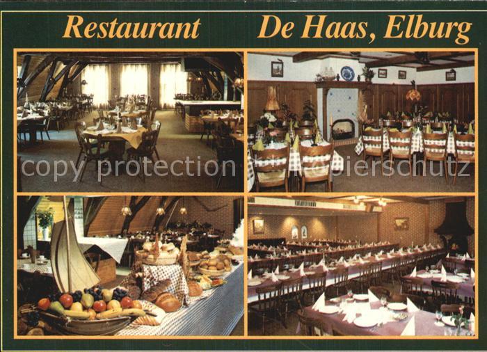 Elburg Restaurant De Haas Gaststube Tafelrunde Vespertisch