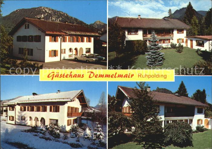 Ruhpolding Bayern Gaestehaus Demmelmair