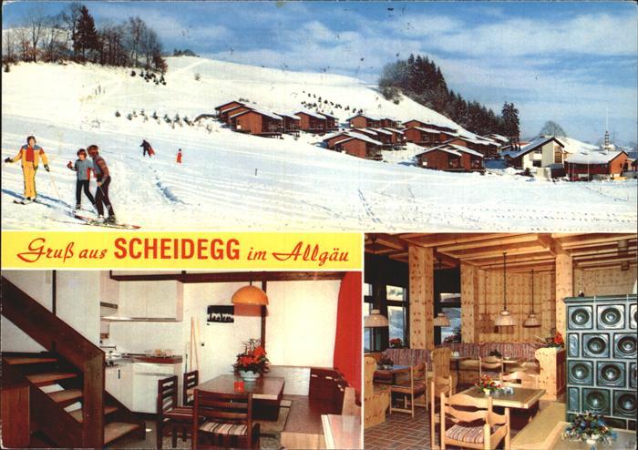 Scheidegg Allgaeu Gasthaus Ski