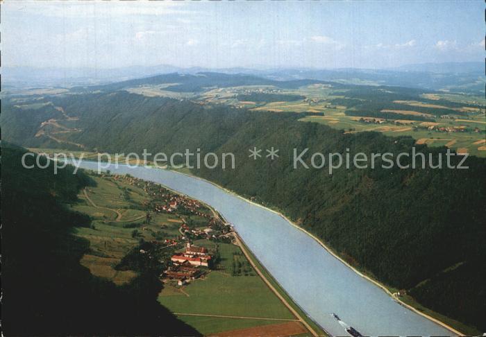 Engelhartszell Donau Oberoesterreich Fliegeraufnahme