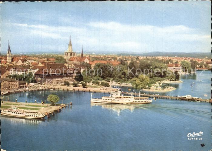 Konstanz Bodensee Hafen Konzil Dom