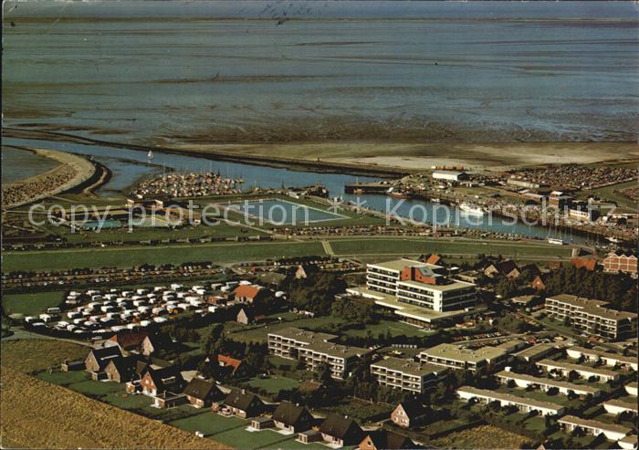 Bensersiel Fliegeraufnahme