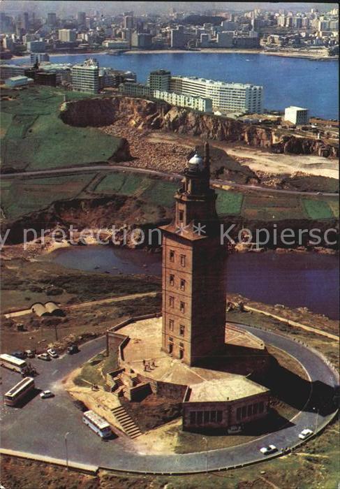 La Coruna Hercules Tourret Fliegeraufnahme