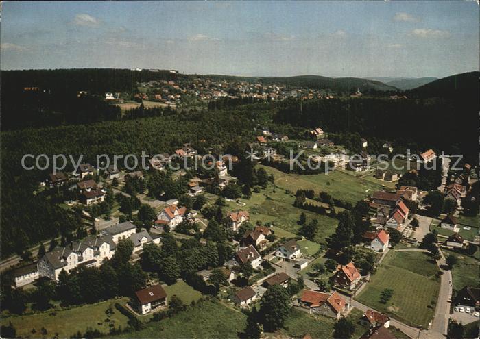 Hahnenklee-Bockswiese Harz Fliegeraufnahme