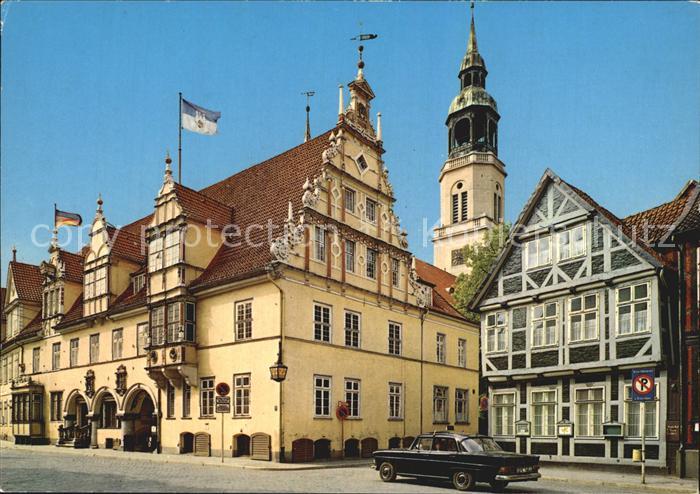 Celle Niedersachsen Rathaus Stadtkirche