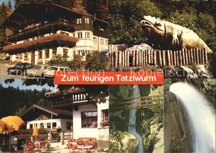 Oberaudorf Althistorischer Gasthof zum feurigen Tatzelwurm