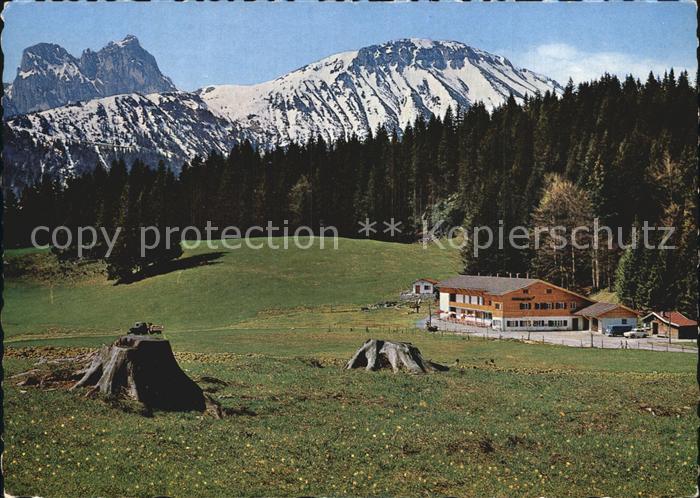 Pfronten Ostallgaeu Bayern Berggaststaette und Pension Schlossanger Alm