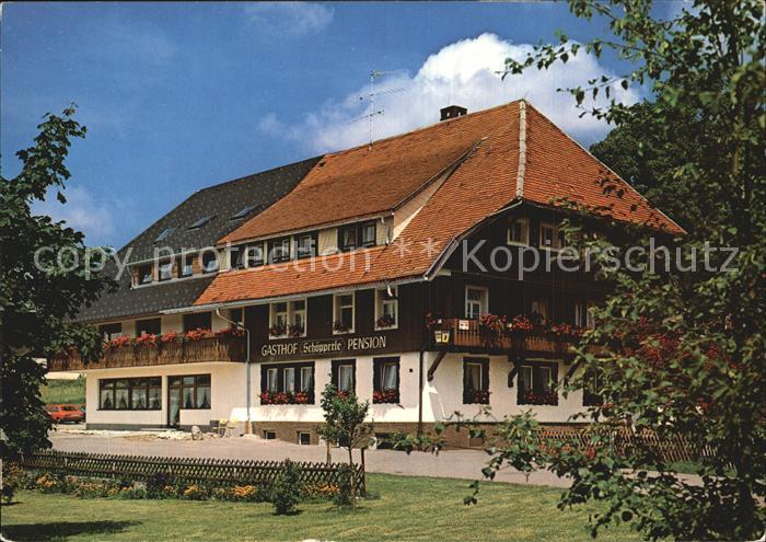 Haeusern Schwarzwald Gasthof Pension Schoepperle