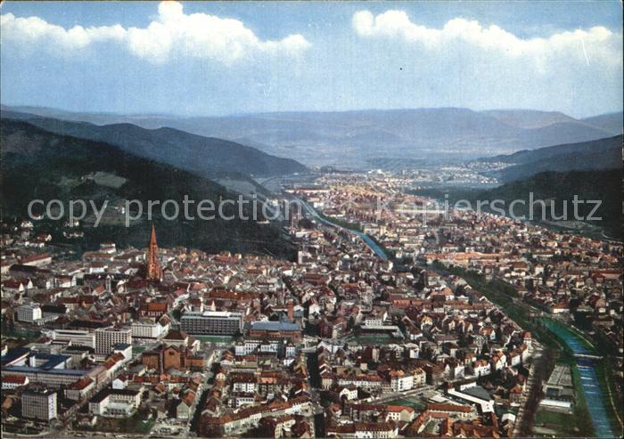 Freiburg Breisgau Fliegeraufnahme